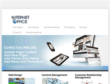 Tablet Screenshot of internet-office.us